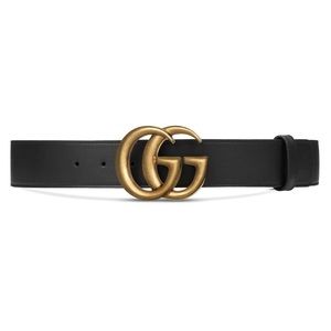 Gucci 2015 Re-Edition wide leather belt 85 cm / size 6
